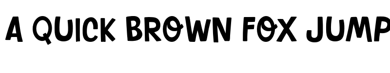 Preview of Duck Come Regular font