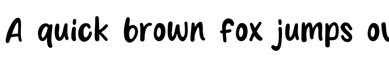 Preview of Duck spicy Regular font