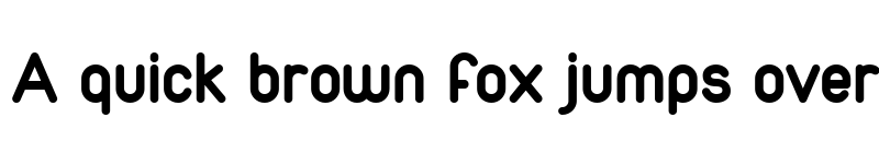 Preview of Duepuntozero bold Regular font