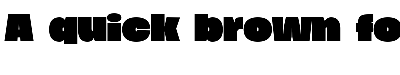 Preview of Duera PERSONAL USE Expanded Black font