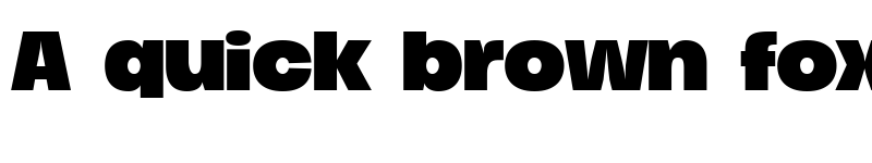 Preview of Duera PERSONAL USE Expanded Bold font