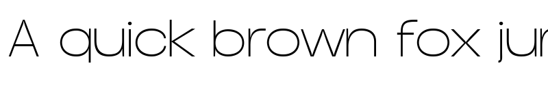 Preview of Duera PERSONAL USE Expanded Thin font