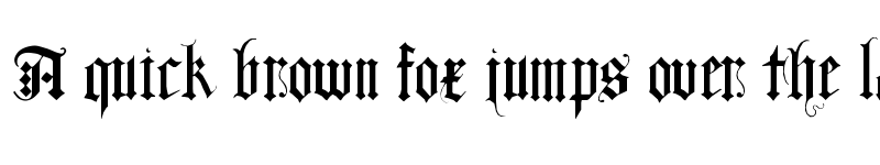 Preview of DuerersMinuskeln Regular font