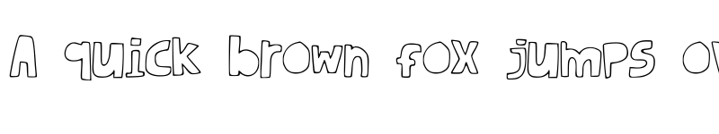 Preview of DufusDoodle Medium font