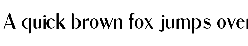 Preview of Dukas CF Regular Regular font