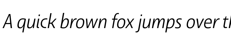 Preview of Dulcian Cond Book Italic font