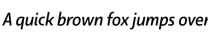 Preview of Dulcian Cond Medium Italic font