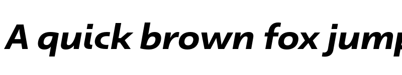 Preview of Dulcian Ext Bold Italic font