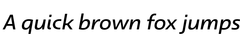 Preview of Dulcian Ext Medium Italic font