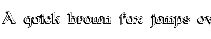 Preview of Dumbledor 1 3D Regular font