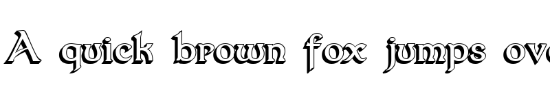 Preview of Dumbledor 3 3D Regular font