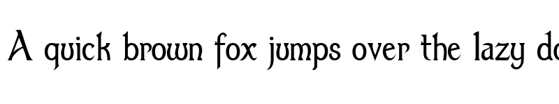 Preview of Dumbledor 3 Thin Regular font