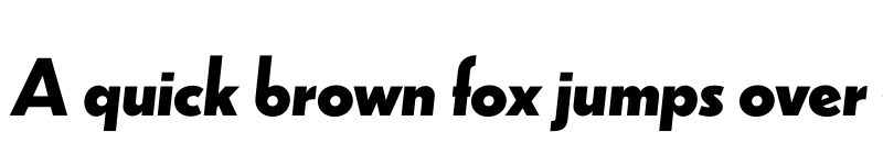 Preview of Dunbar Low Bold Italic font