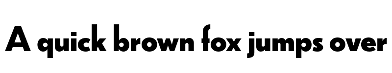 Preview of Dunbar Low Bold font