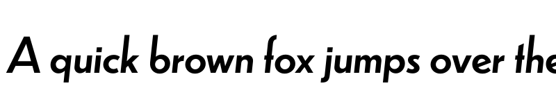 Preview of Dunbar Low Italic font