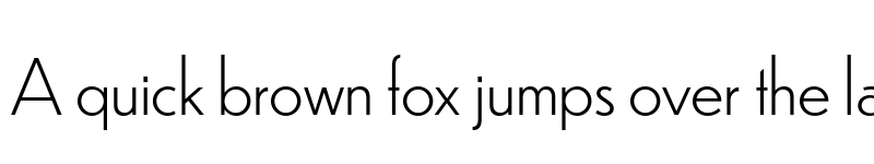 Preview of Dunbar Low Light font