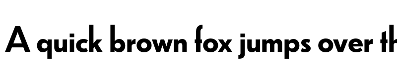 Preview of Dunbar Low Medium font