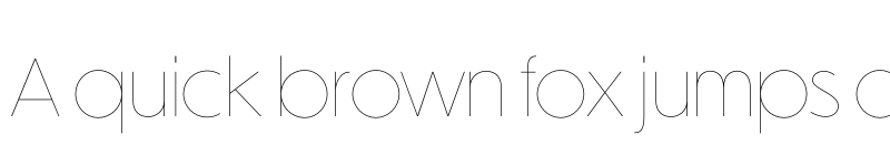 Preview of Dunbar Tall Hairline font