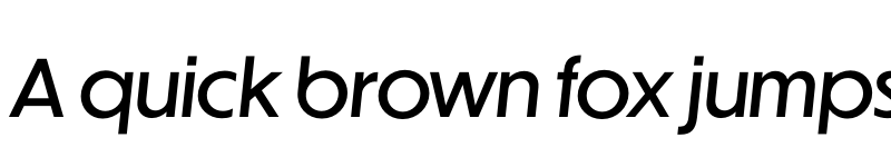 Preview of Dunbar Tall Italic font