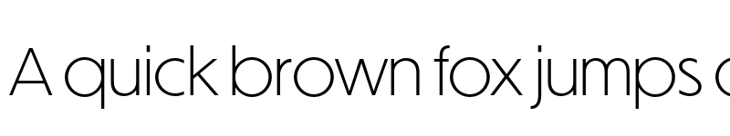 Preview of Dunbar Tall Light font