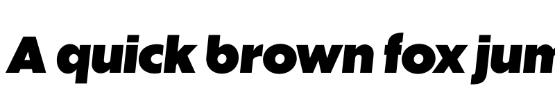 Preview of Dunbar Tall Ultra Italic font