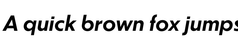 Preview of Dunbar Text Bold Italic font