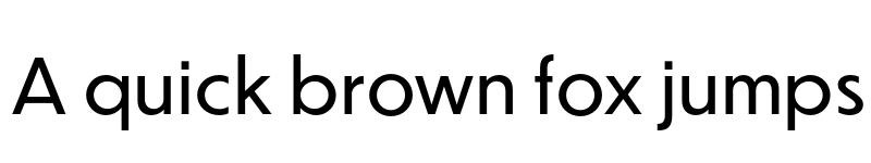 Preview of Dunbar Text Regular font