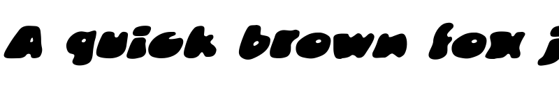 Preview of DunceCap BB Italic font