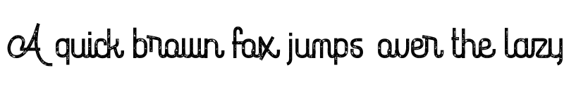 Preview of Dungeons Regular font