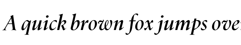 Preview of Dupincel Large Test Book Italic font