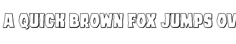 Preview of Dusk Demon 3D Regular font