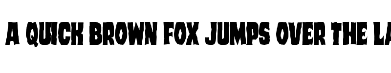 Preview of Dusk Demon Condensed Regular font