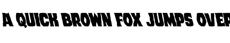 Preview of Dusk Demon Leftalic Regular font