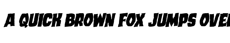 Preview of Dusk Demon Rotalic Regular font