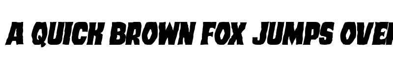 Preview of Dusk Demon Semi-Italic Regular font