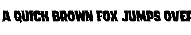 Preview of Dusk Demon Semi-Leftalic Regular font