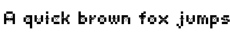 Preview of DustDotman Bold font