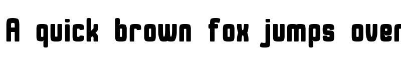 Preview of Duster AB Thick font