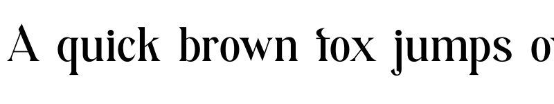 Preview of Dusther Regular font