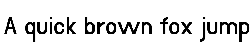 Preview of DustHome Medium font