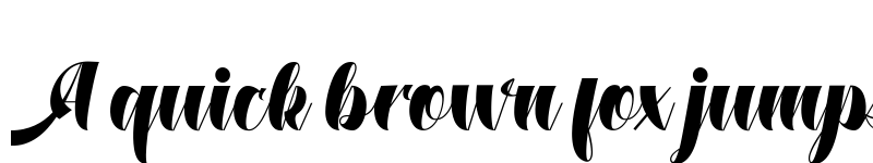 Preview of Dustine Script Regular font