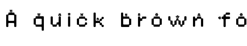 Preview of DustMonsters Medium font