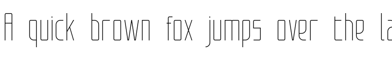 Preview of Dustria Regular font