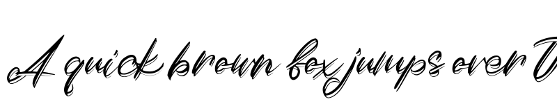 Preview of Duythy Regular font