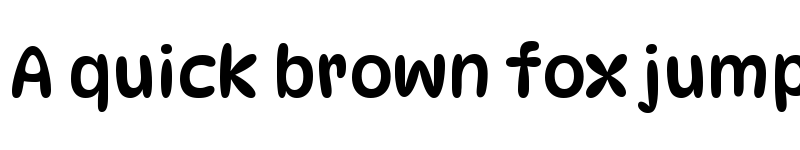 Preview of DynaPuff Regular font