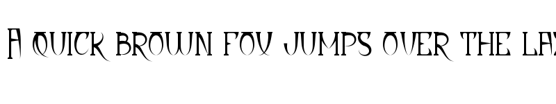 Preview of Dynastic Demo Regular font