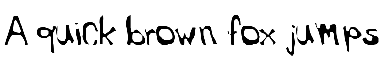 Preview of Dyslexic English Teacher Regular font