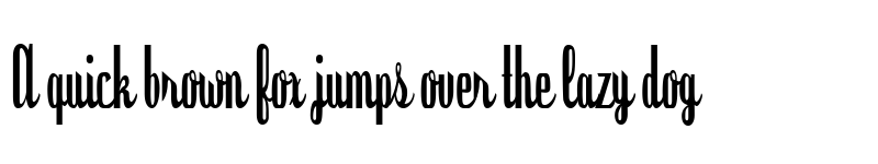 Preview of Dyspepsia Regular font