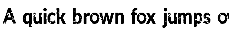 Preview of Dystopia Alternate Bold font