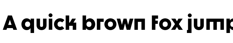 Preview of Dystopian Black font